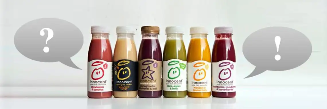 innocent emballage design