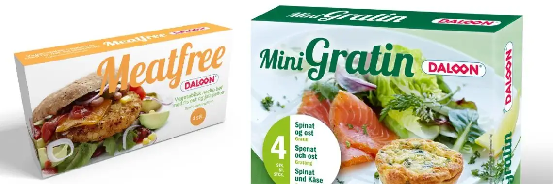 Meetfree Minigratin emballage design