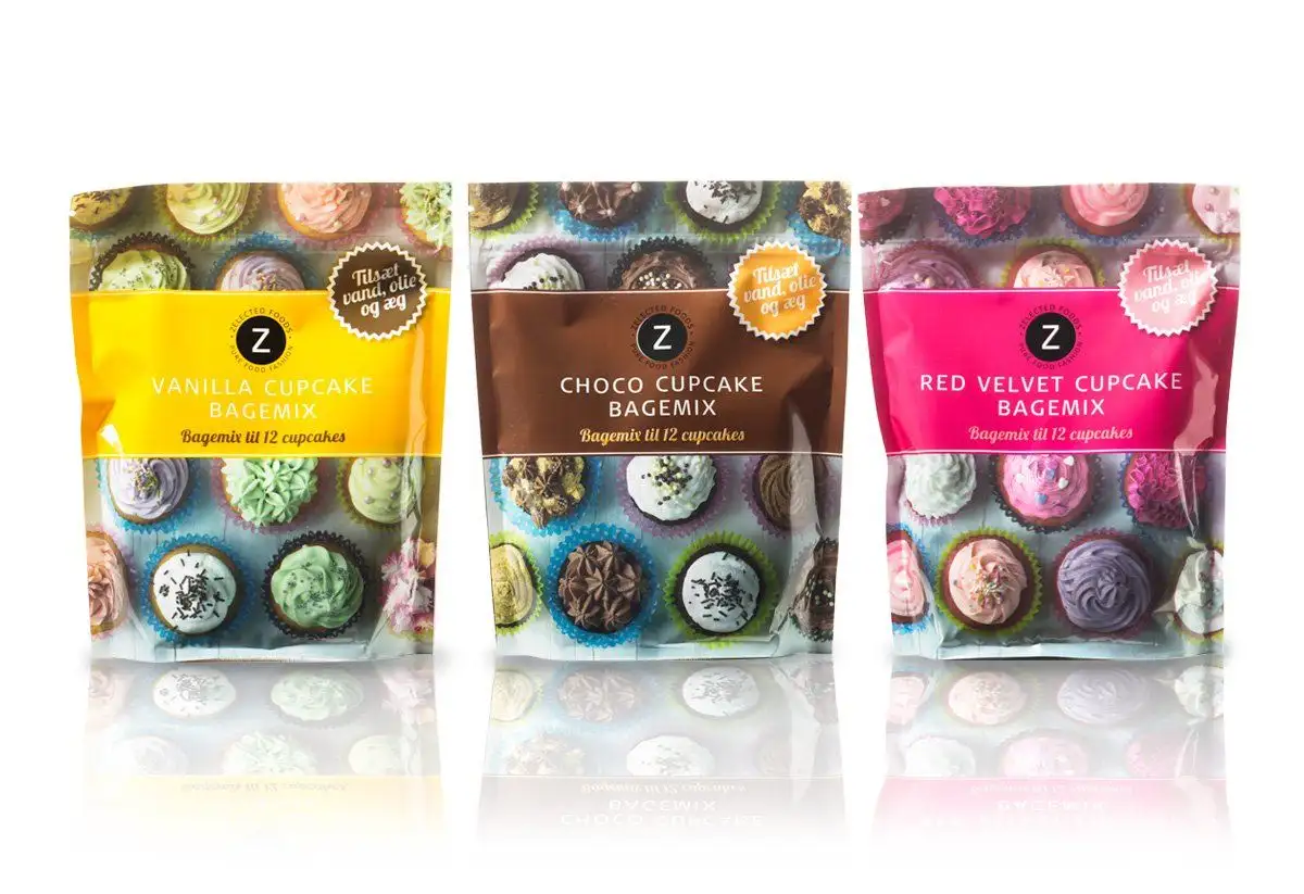 Cupcake emballagedesign Clockwork Reklamebureau