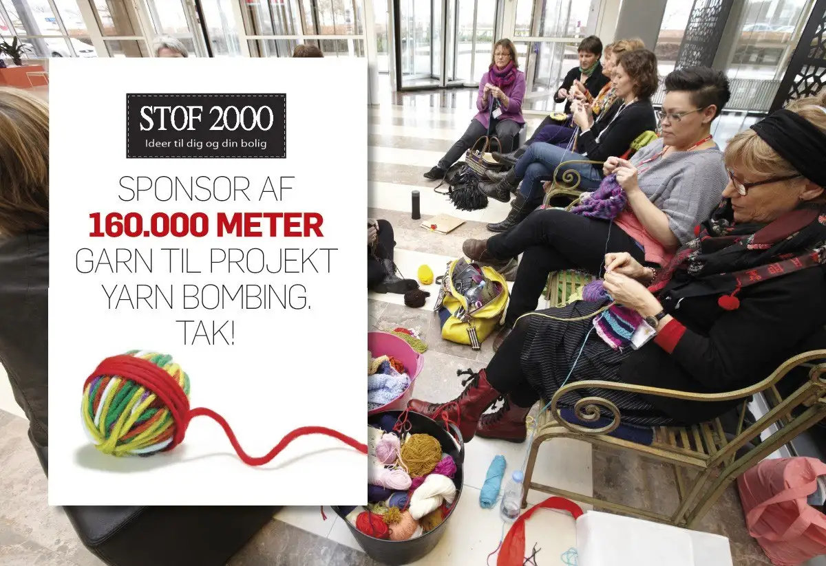 Case Formland yarn-bombing 9 - Clockwork Reklamebureau