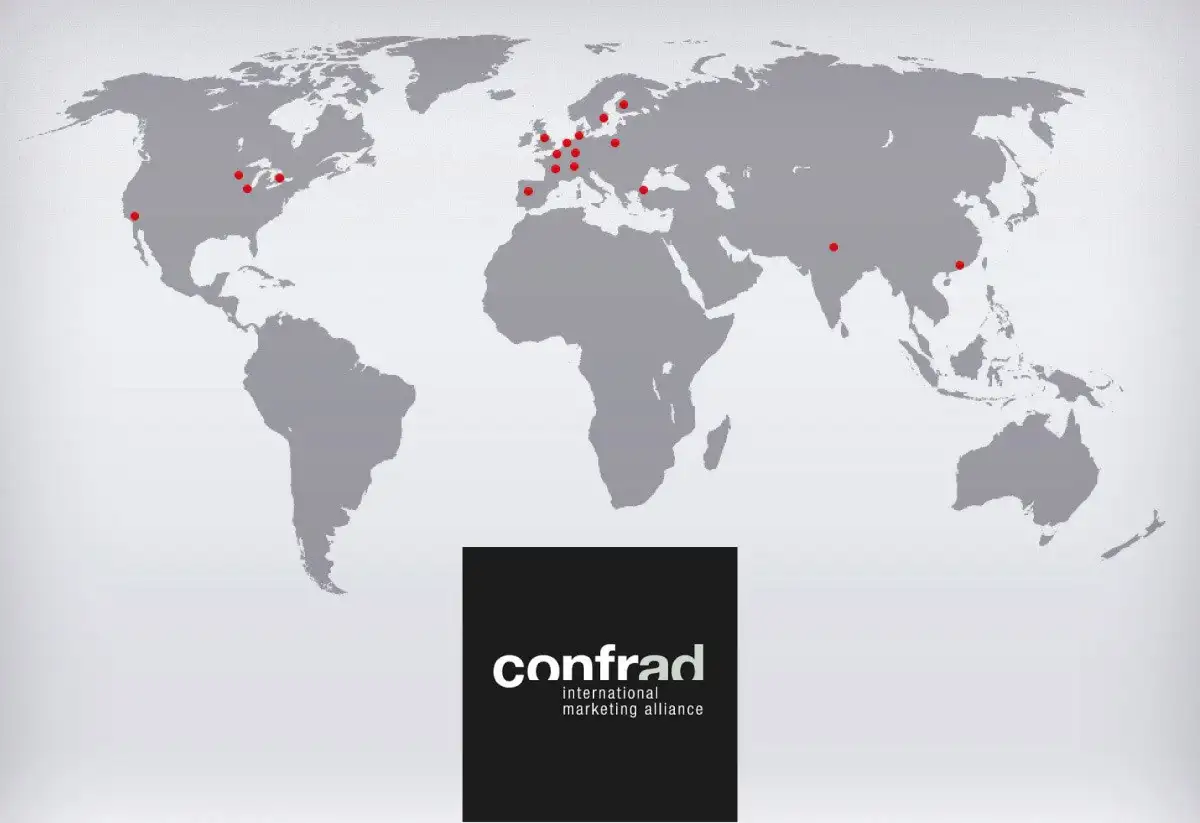 Confrad International-Communication alliance - Clockwork Reklameburea