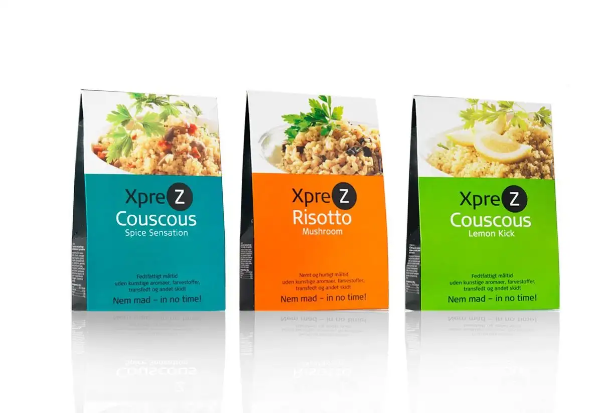 Zelected Foods emballagedesign - Clockwork Reklamebureau